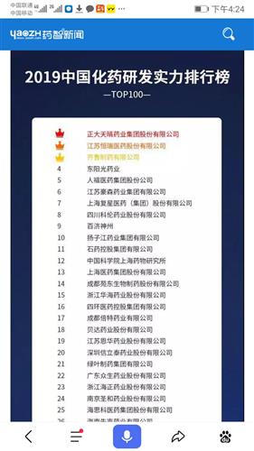 药化排名_十大感冒速效药排名(3)