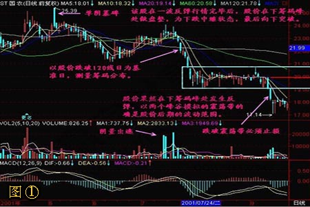 k线图中下跌中继实战形态