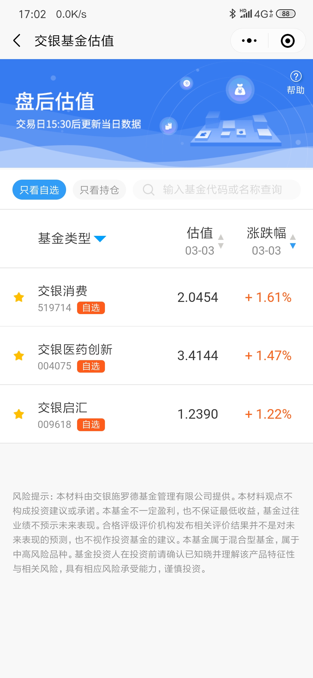 你们要的来了_交银启汇混合a(of009618)股吧_东方财富网股吧