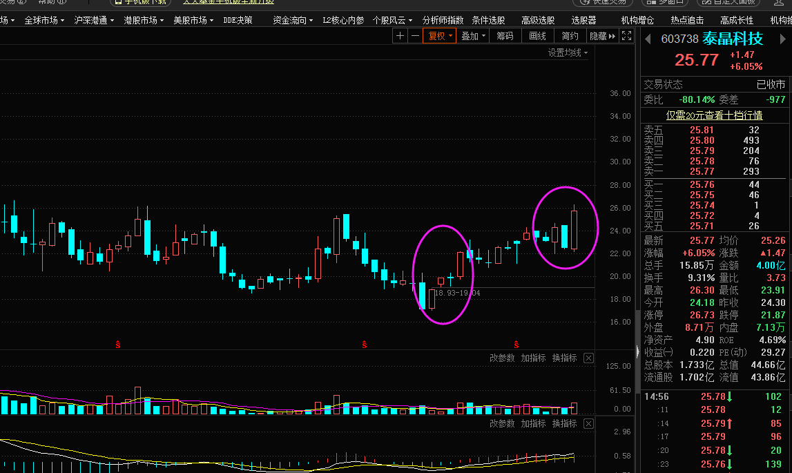 泰晶科技 23.34 0.07(0.30%) _ 股票行情 _ 东方财富网