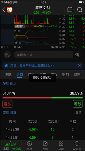 德艺文创股票价格_行情_走势图—东方财富网