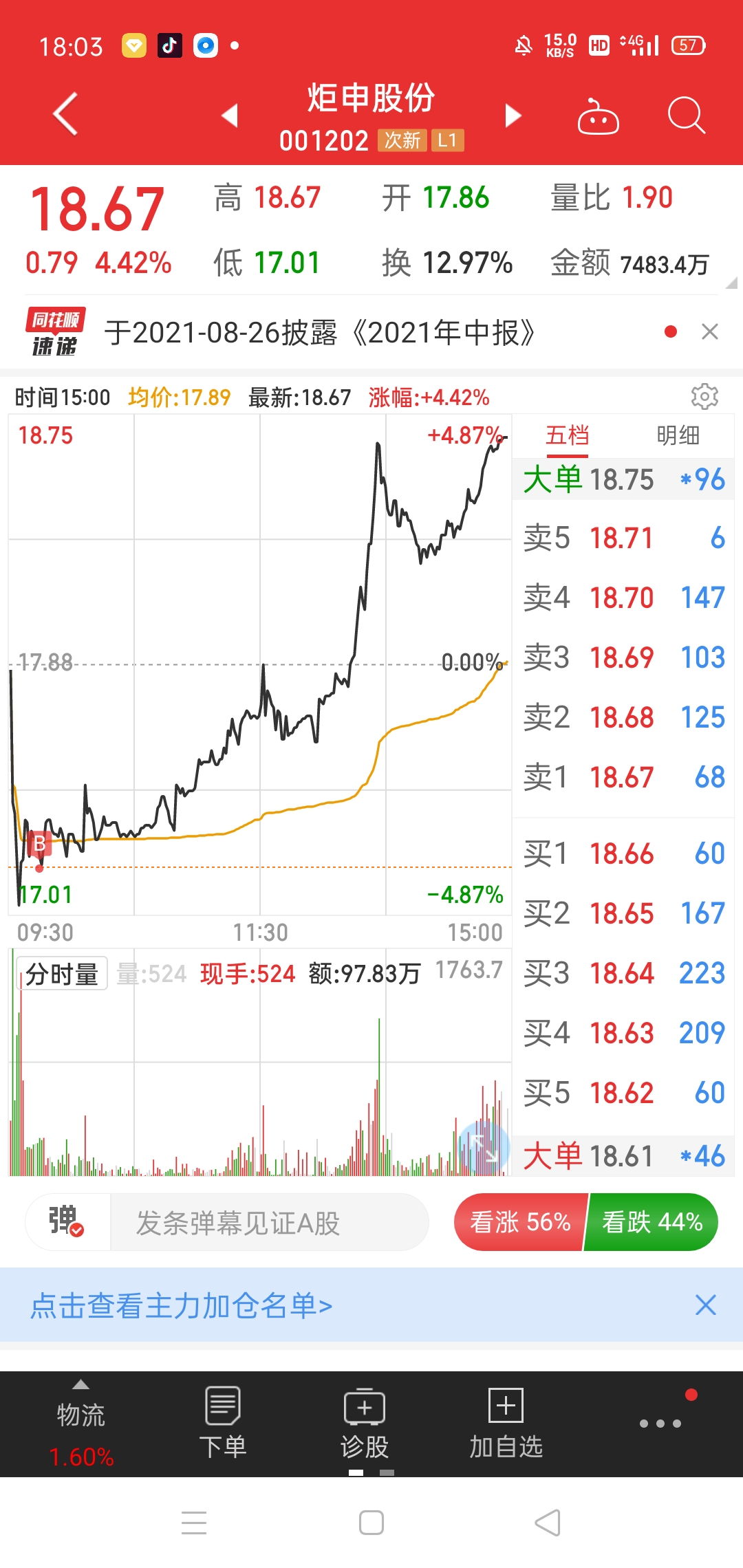 博一下反弹_炬申股份(001202)股吧_东方财富网股吧