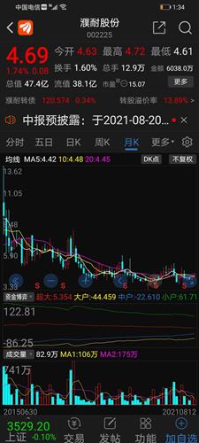 瑞泰科技 11.38 0.04(0.35%) _ 股票行情 _ 东方财富网