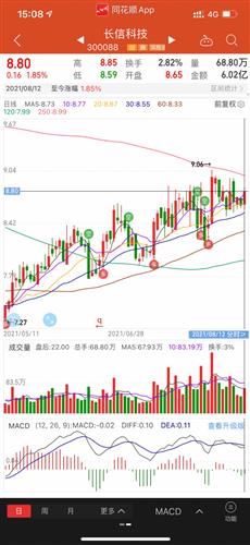 长信科技股票价格_行情_走势图—东方财富网