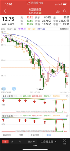 冠盛股份股票价格_行情_走势图—东方财富网