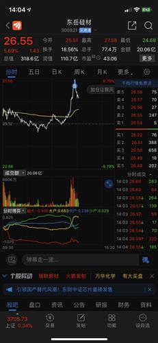 东岳硅材股票价格_行情_走势图—东方财富网