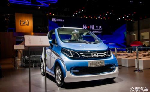 众泰氢燃料汽车领先科技众泰e200fcv是众泰汽车布局氢