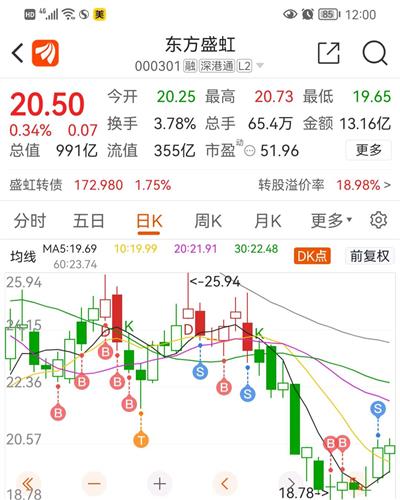 东方盛虹股票价格_行情_走势图—东方财富网