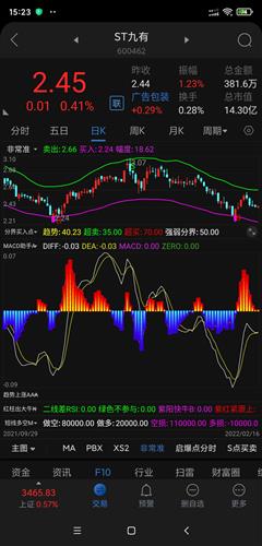 st九有股票价格_行情_走势图—东方财富网