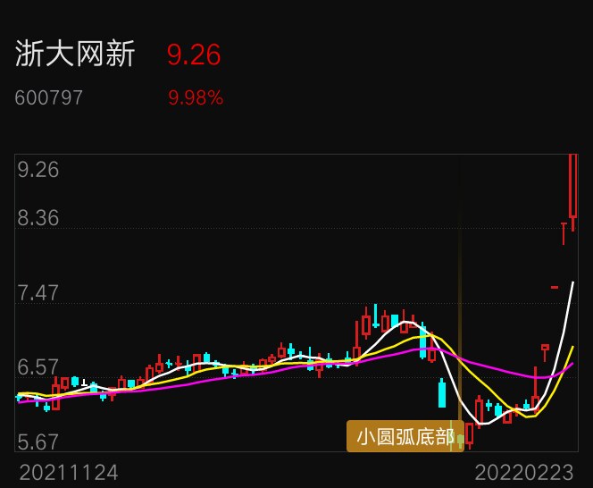 浙大网新明天继续涨停将无压力第一目标8连板