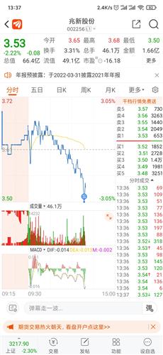 兆新股份股票价格_行情_走势图—东方财富网