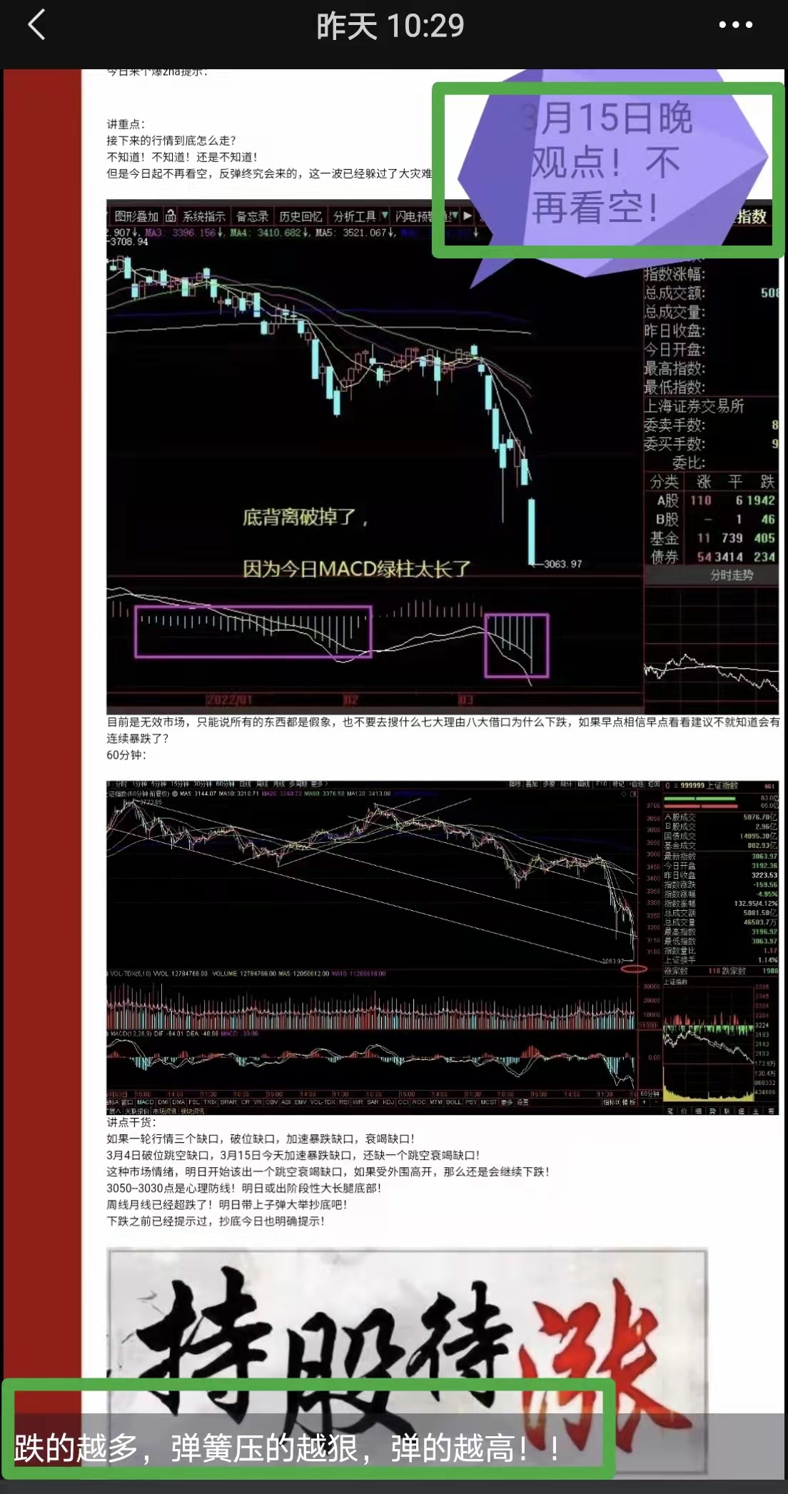 反弹不是反转！担忧又乐观！_财富号_东方财富网