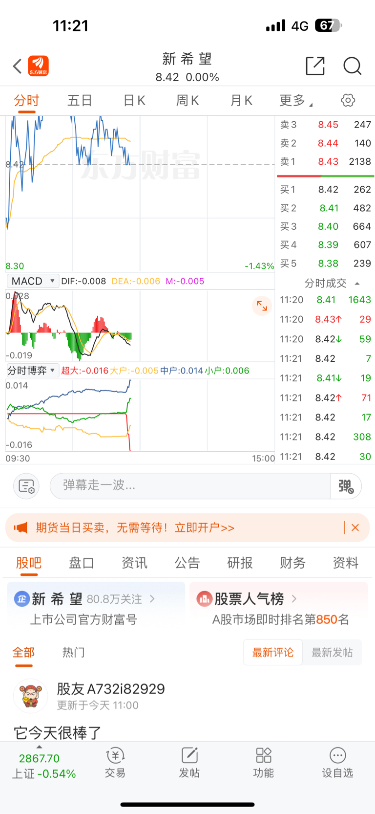 这大单_新希望(000876)股吧_东方财富网股吧