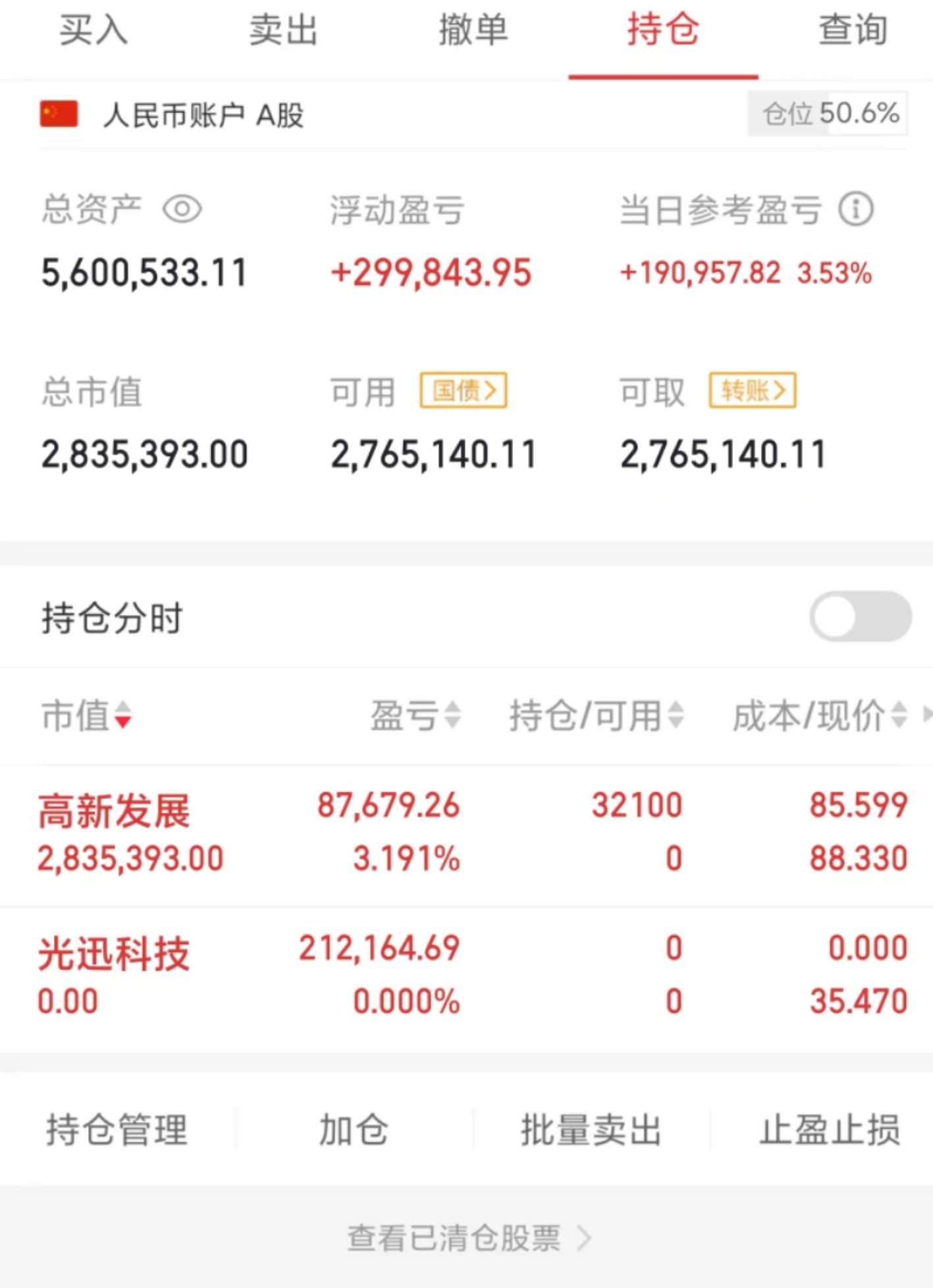 3月5日，买入高新发展_财富号_东方财富网