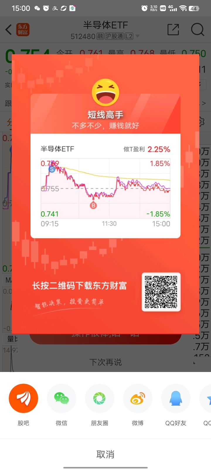 赚钱不赚钱的无所谓(_)这年头韭菜都不好当啦_半导体ETF(sh512480)股吧_东方财富网股吧