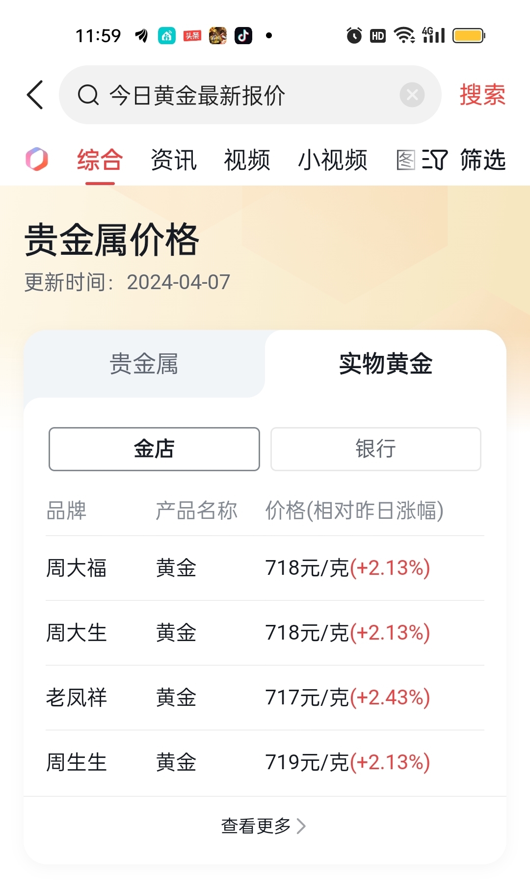 实物黄金又又又涨了_财富号_东方财富网