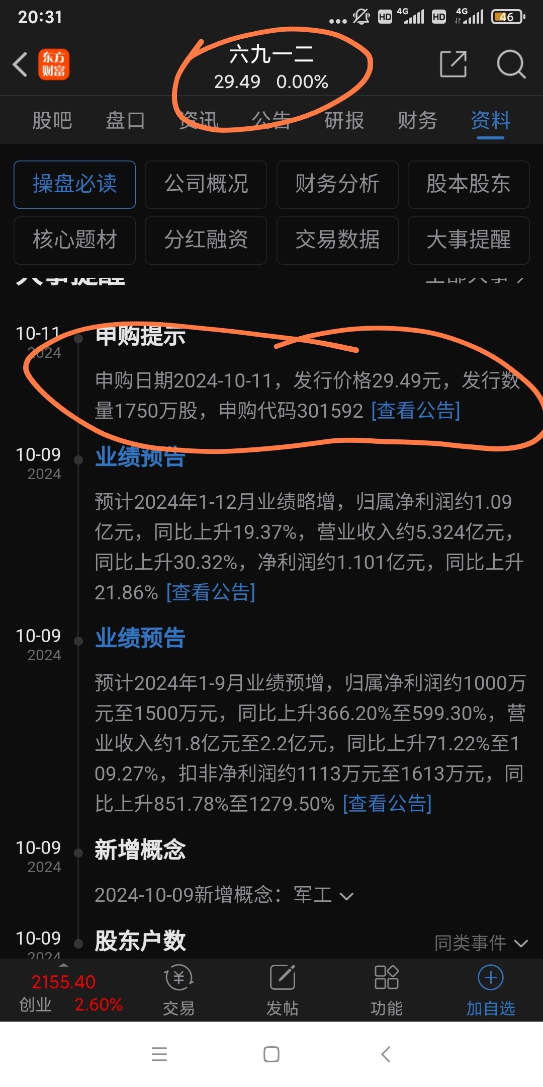 七一二后期走势分析报告，后期走势主要看军工龙头股六九一二上市后的走势。