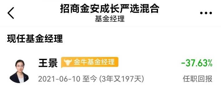 $招商金安成长严选混合$