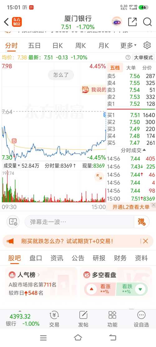 厦门银行