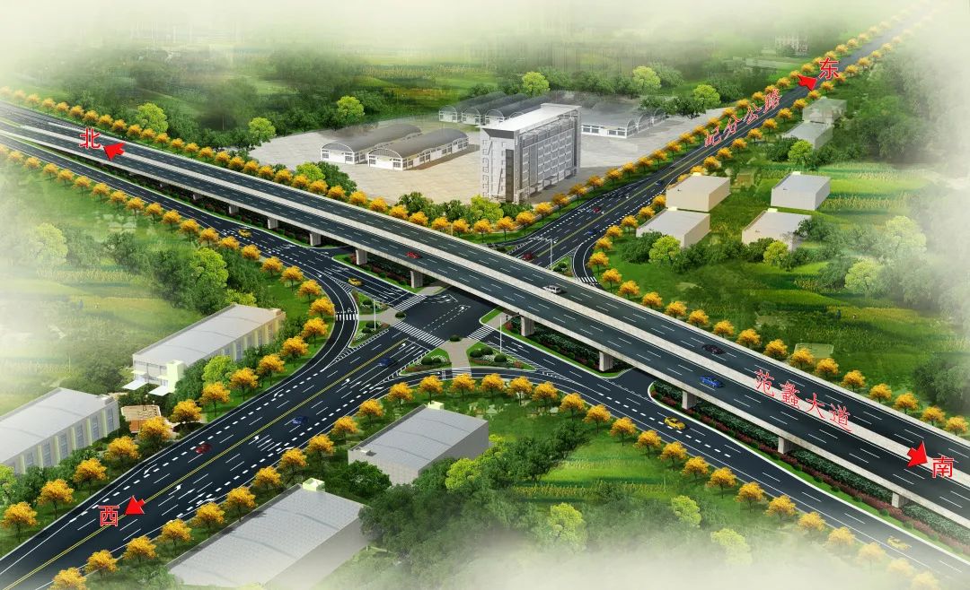 长深高速公路宜兴东互通连接线屺分公路立交桥现浇箱梁首件成功浇筑