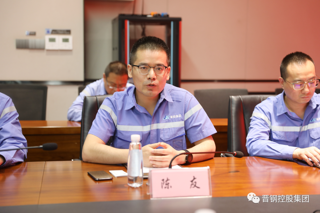 晋钢集团副总经理陈友会见山西大宗商品交易集团有限公司丁新华