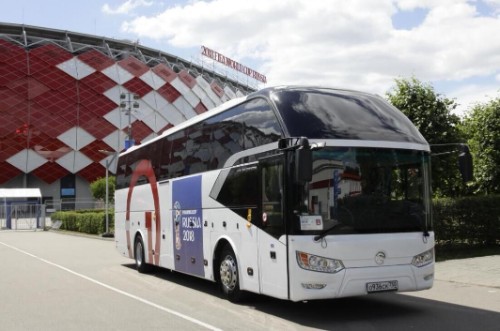 金旅客车参加俄罗斯第一届全俄汽车客运会议