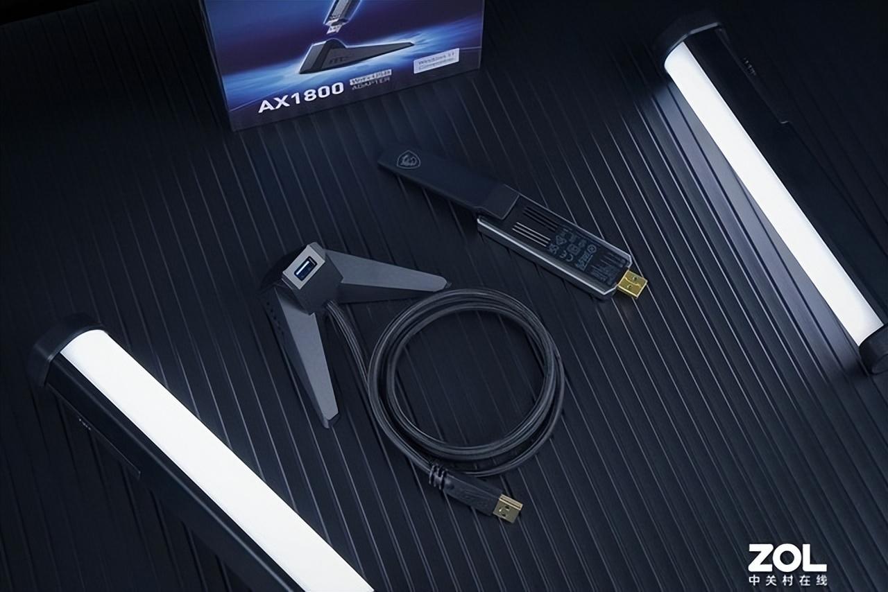 微星ax1800魔龙飞翼usb无线网卡评测老机升级wifi6如此简单