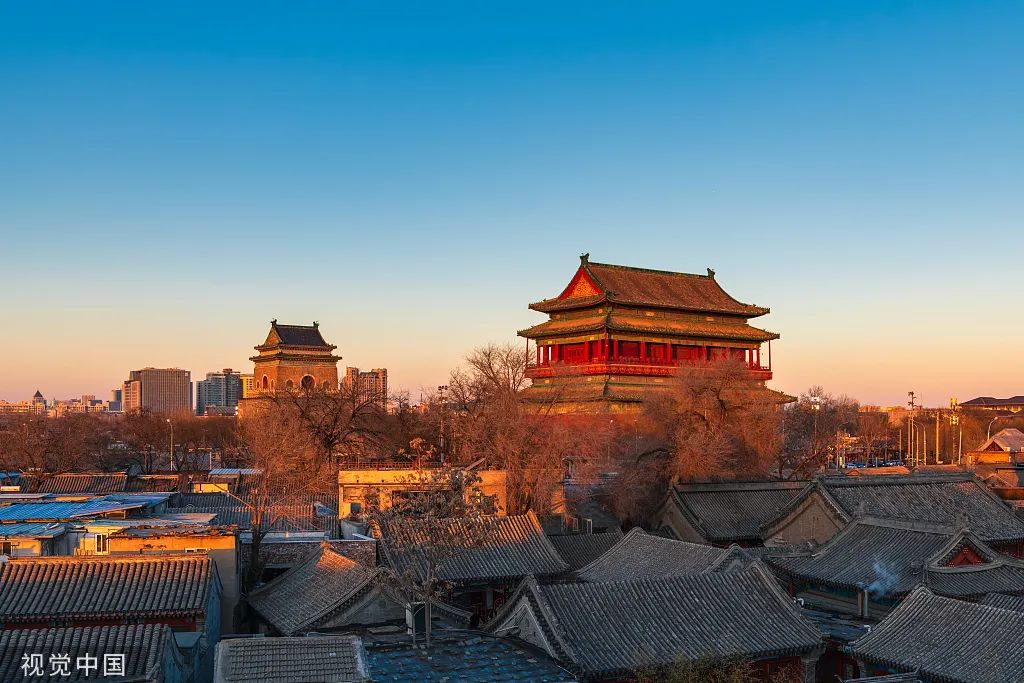 北京胡同美景图片