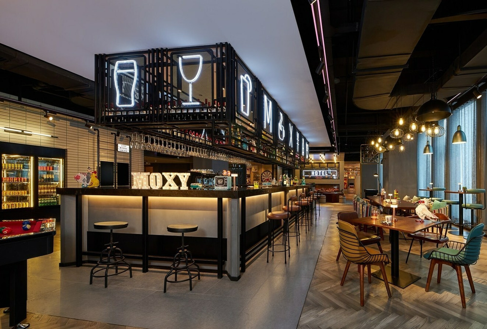 西安城市中心moxy酒店活力亮相