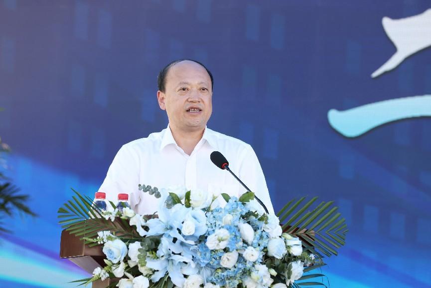 中建交通二公司党委书记,董事长孟祥赫致欢迎词,并对