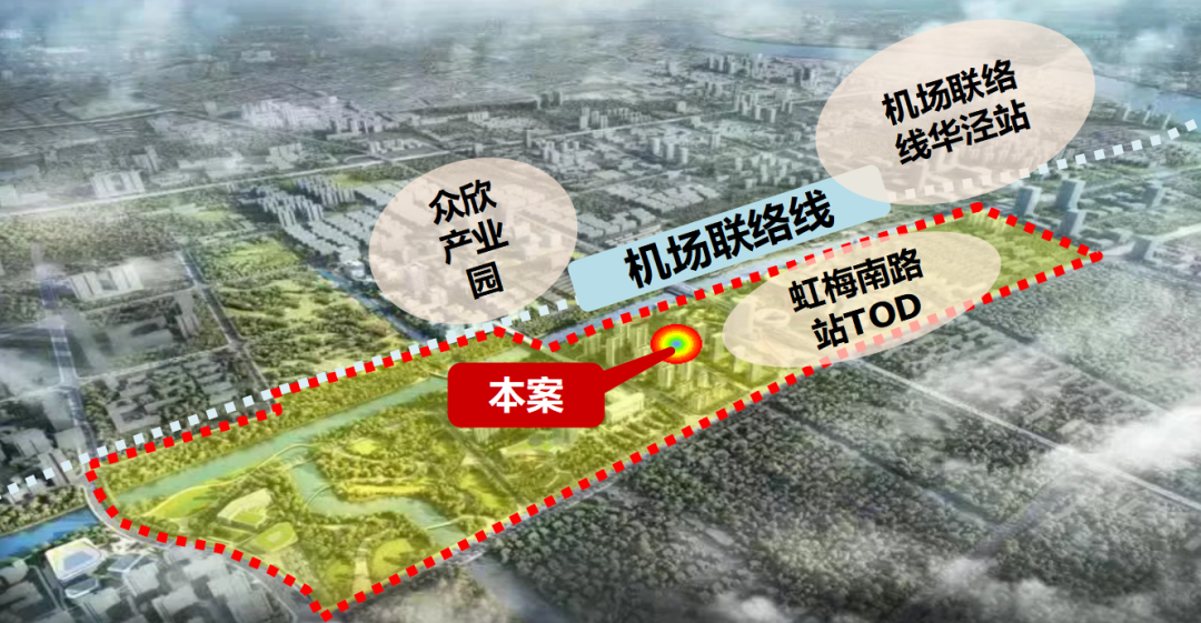 梅陇春申塘城规划图片