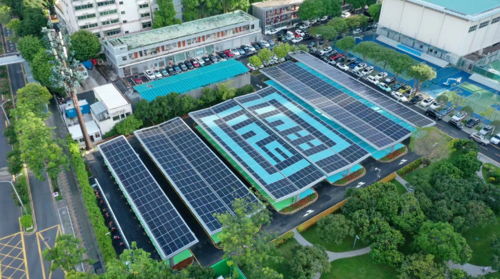 华为智能光伏助力深圳福田区打造全国领先光储充智柔停车场