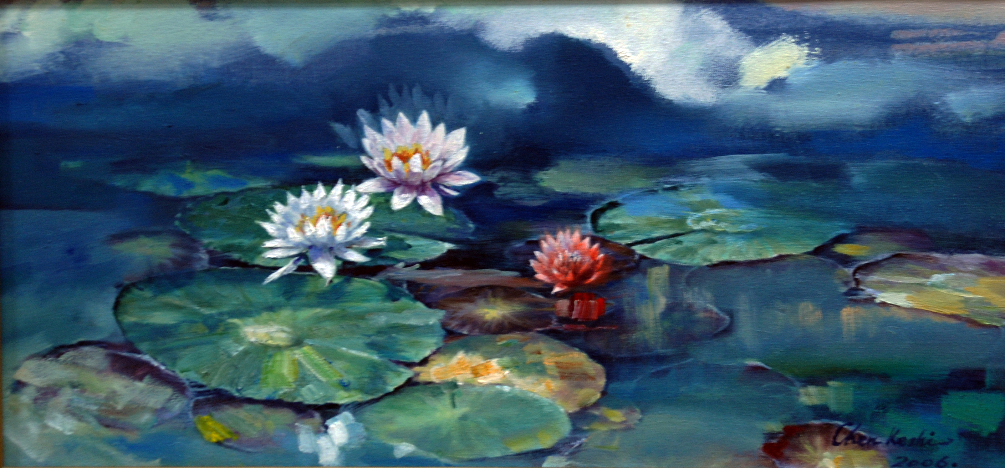 音画欣赏荷塘月色