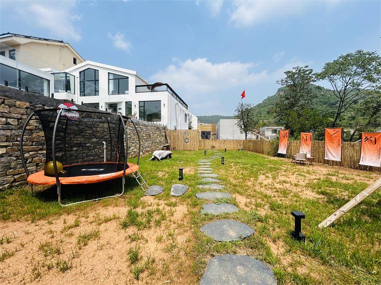 天津蓟县西井峪听风竹民宿入住摄影村无边泳池旅拍超级出片