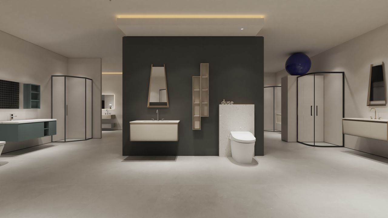 万穗设计x杜斯湖州第六空间展厅简约纯粹解构生活美学