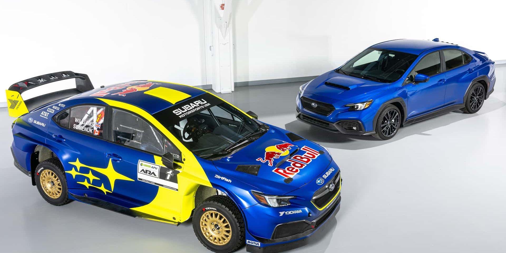 全新斯巴鲁wrx拉利赛车首次亮相采用20t引擎