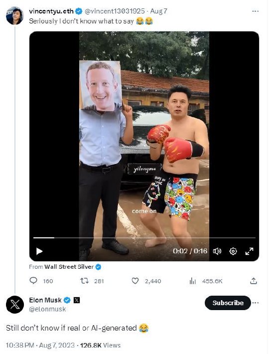 马斯克再次翻牌"马一龙":到底是不是ai合成的?