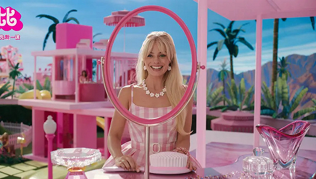 全球票房突破10亿美元芭比掀起粉色风暴