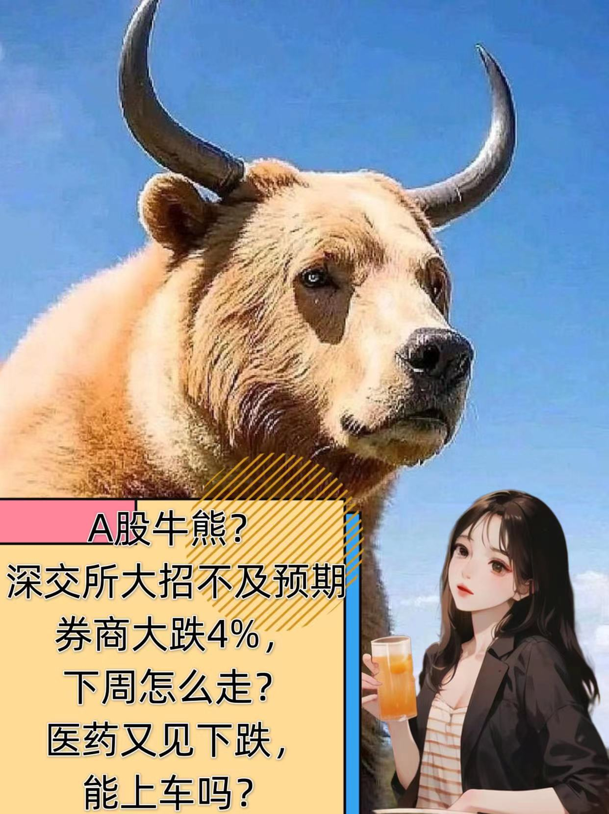 a股牛熊深交所大招不及预期券商大跌4下周板块怎么走医药又见下跌能上