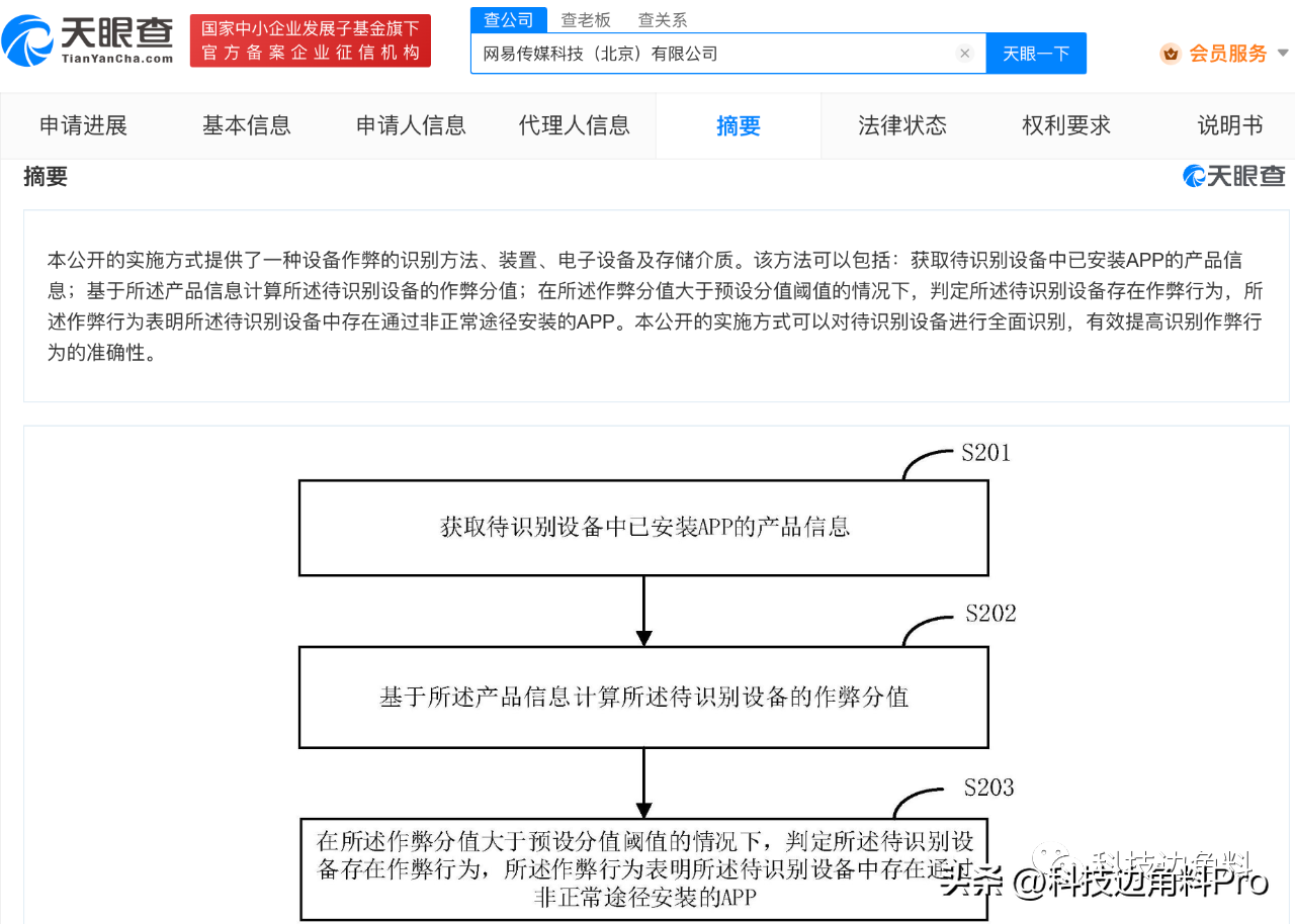 网易公开设备作弊识别方法专利_财富号_东方财富网