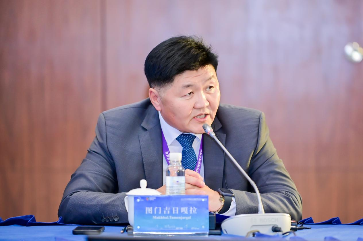 拓·米拉塔纳鹏,梁军,熊海波共同就清洁能源技术的变革与发展交流观点