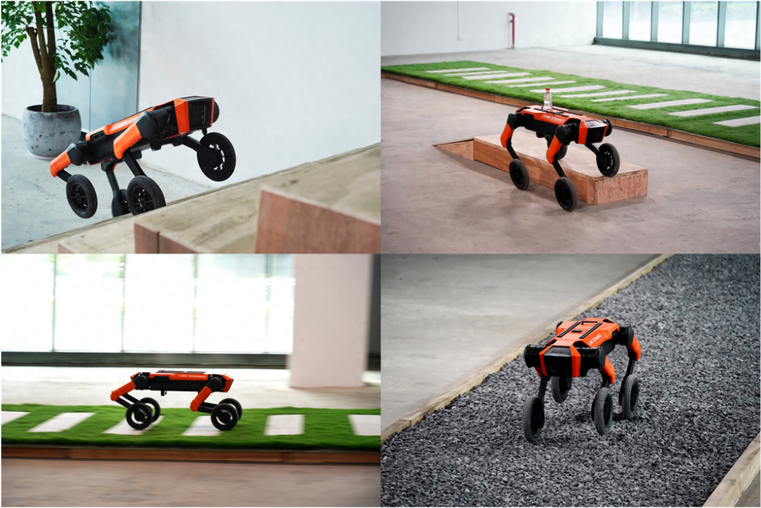 逐际动力发布首款四轮足机器人瞄准中国潜力巨大的空白市场