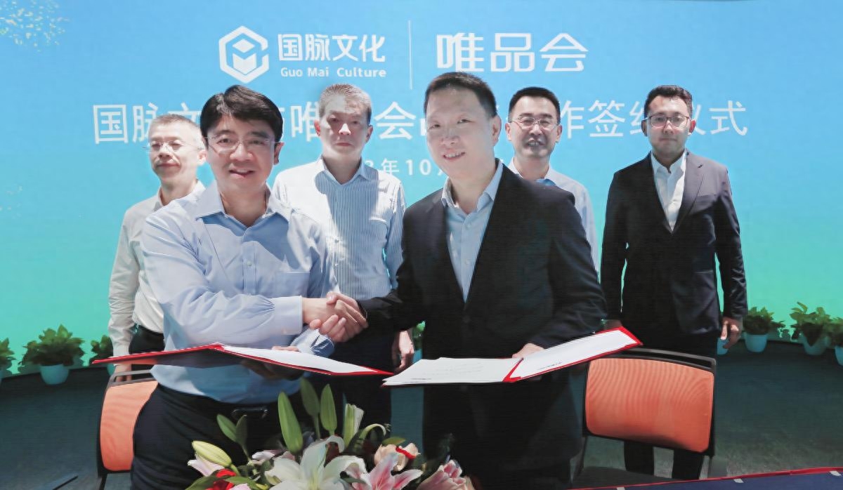 科技赋能新消费共推线上奥莱新场景国脉文化与唯品会签署战略合作协议