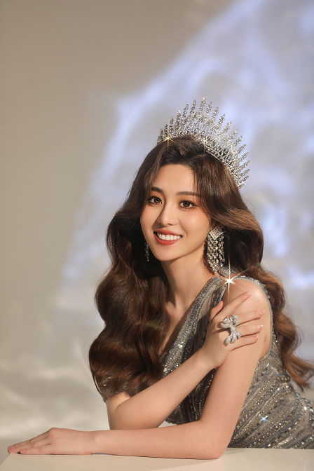 2023世界环球小姐中国区冠军刘昊参加世界环球小姐大赛世界总决赛