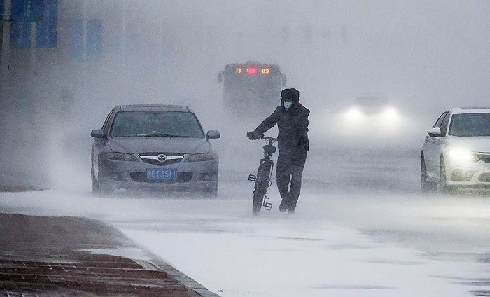 图集寒潮暴雪东北地区迎来大范围强降雪