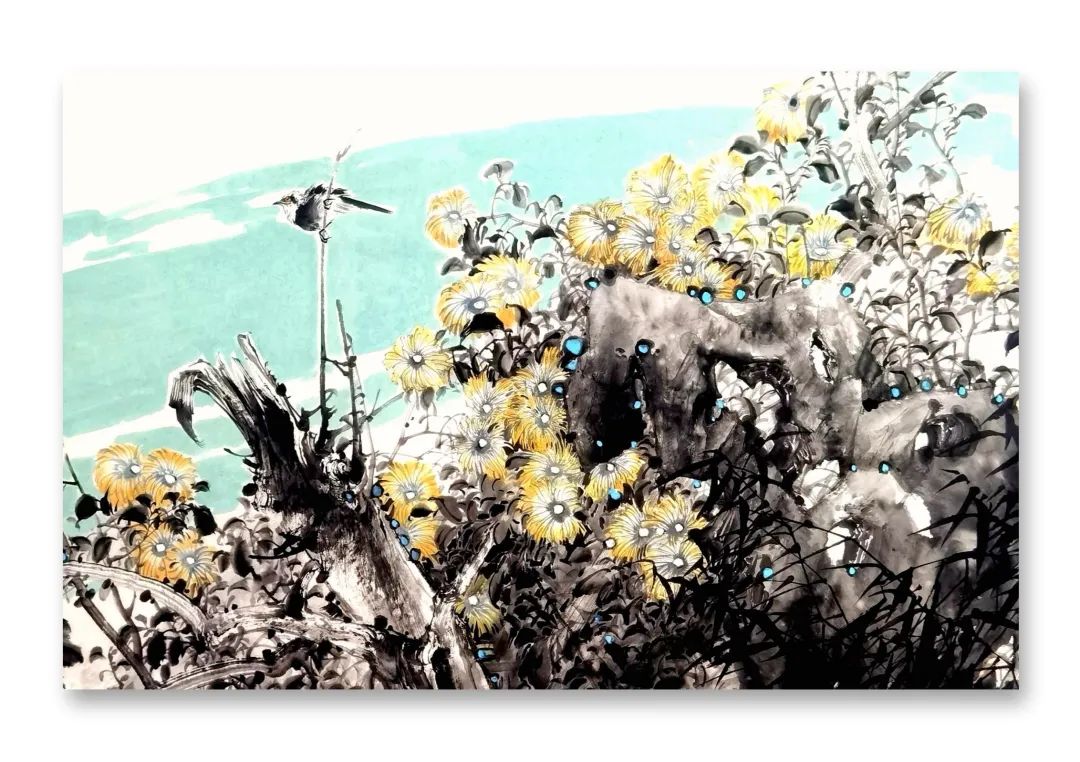 笔墨纵横写逸气一一品读王锡强花鸟画作