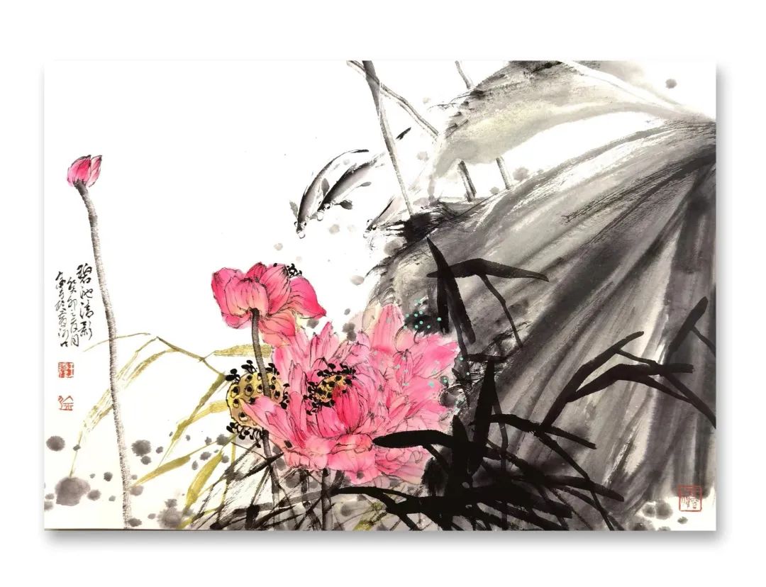 笔墨纵横写逸气一一品读王锡强花鸟画作