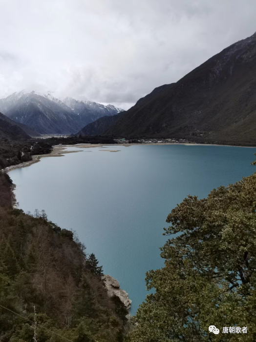 (巴松措湖區示意圖,來源:互聯網)在離景區入口不