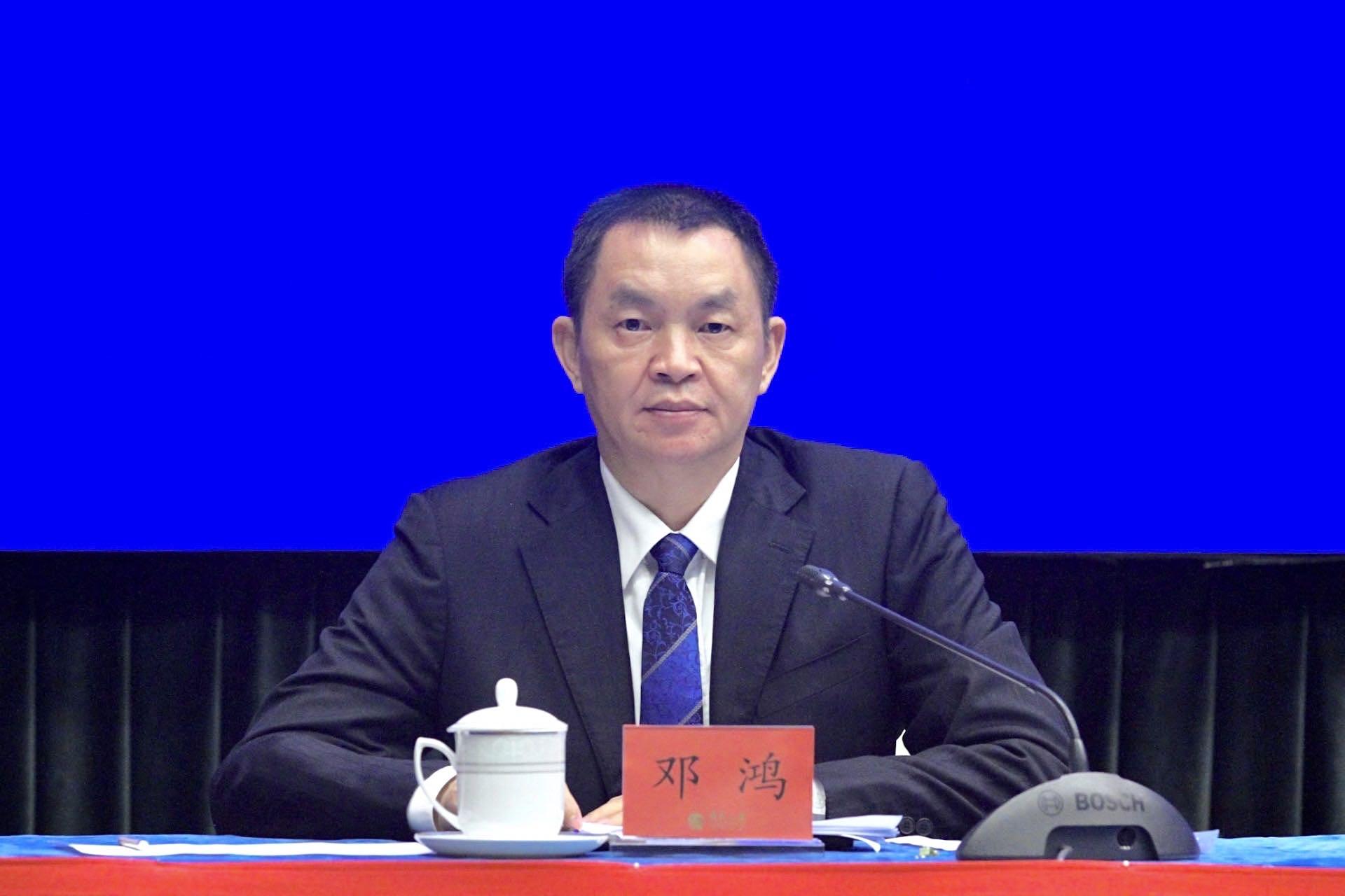 晓杰,广东省政务服务数据管理局副局长魏文涛,广东省科技厅副厅长杨军