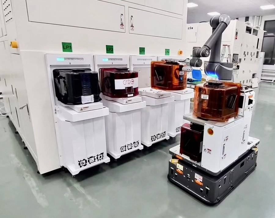 年度产品质量奖捷螺智能晶圆搬运机器人